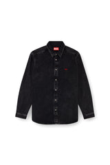 Men's Shirt in Tencel denim Black