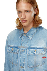 Men's Regular-fit trucker jacket Blue