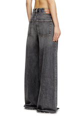 1996 D-Sire Woman: Relaxed Black/Dark grey Baggy Jeans