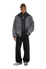 Men's Regular Jeans Black/Dark grey 2001 D-Macro