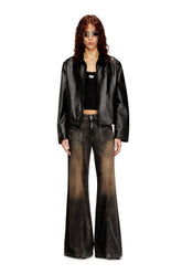 Women's Flare Jeans Black/Dark grey D-Akii