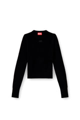 Women's Wool and cashmere top Black