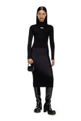 Women's Rib-knit top Black