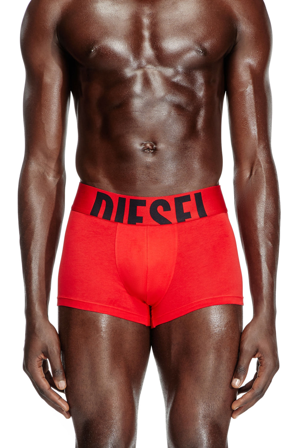 Men's Three-pack boxer briefs in stretch cotton Black