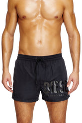 Men's Swim shorts with logo print Black