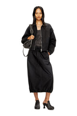 Women's High-neck technical JoggJeans jacket Black