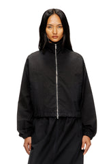 Women's High-neck technical JoggJeans jacket Black