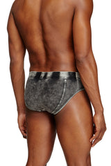 Men's Denim-effect briefs Black