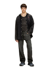 Men's Relaxed Jeans Black/Dark grey 2080 D-Reel Joggjeans®