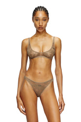 Women's Camo lace bralette Brown