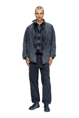 Men's Pants in recycled nylon taslan Blue