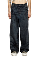 Men's Utility pants in cotton blend Black