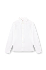 Men's Shirt with embroidered Oval D White