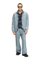 Men's Chino pants in recycled nylon taslan Blue