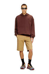 Men's Stonewash cotton shorts Beige