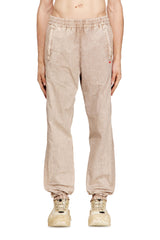 Men's Washed nylon pants with side bands Beige