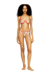 Women's Underwire bra with contrasting trims Pink