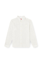 Men's Wool blend shirt with Oval D embroidery Multicolor