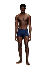 Men's 3-pack of stretch cotton boxers with tonal waistband Blue