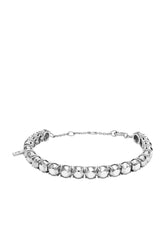 Women's Sterling Silver Diamond Cut Bracelet Silver