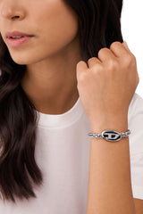 Women's Stainless steel chain bracelet Silver