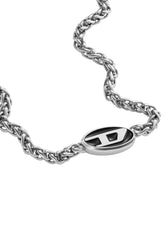 Women's Stainless steel chain necklace Silver