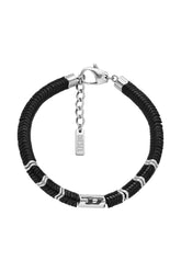 Women's Hematite Beaded Bracelet Black