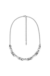 Women's Stainless Steel Chain Necklace Silver