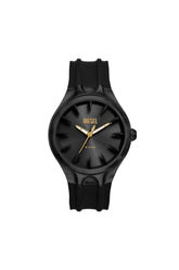 Men's Streamline Silicone Watch Black