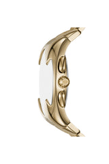 Men's Diesel Mercurial Chronograph Gold-Tone Stainless Steel Watch Gold