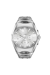 Men's D-Curve stainless steel watch Silver
