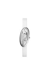 Women's D-Era Two-Hand White Leather Watch White