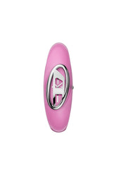 Women's Diesel Wonder-D Two-Hand Pink Nylon Resin Watch Pink