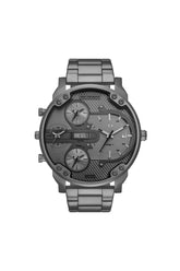 Men's Diesel Mr. Daddy Slim Multi Movement Gray Stainless Steel Watch Grey