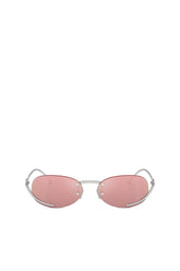 Women's Oval sunglasses Pink