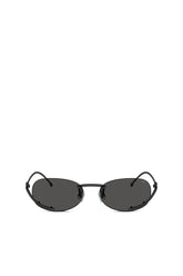 Women's Oval sunglasses Black