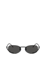 Women's Oval sunglasses Black