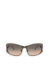 Women's Rectangle sunglasses Brown