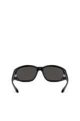Women's Rectangular sunglasses in acetate Brown