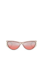Women's Cat-eye style sunglasses Red