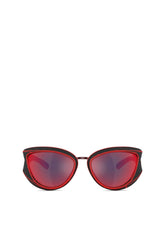 Women's Cat-eye style sunglasses Red