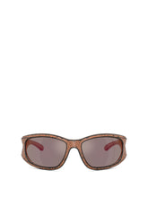 Women's Rectangle sunglasses Brown