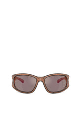 Women's Rectangle sunglasses Brown