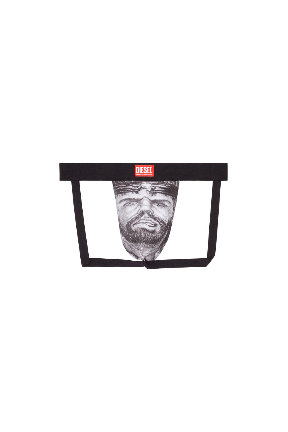 Men's Jock strap with printed front Multicolor