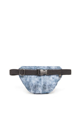 Women's Belt bag in trompe l'oeil denim Blue