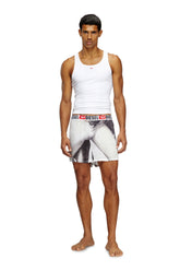 Men's Boxer shorts with graphic print White