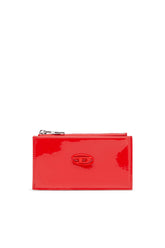 Women's Card holder with glossy finish Red
