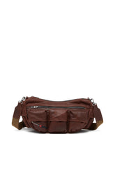 Women's Multi-Pockets - Cotton bag with multiple pockets Brown
