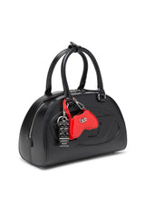 Men's Metal and resin DIESEL keyring Black