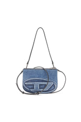 Women's 1DR Twin-Double-pouch shoulder bag in solarised denim Blue